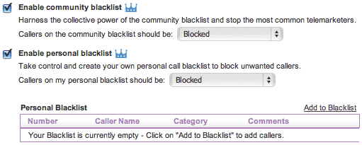 ooma-blacklist ooma-blacklist