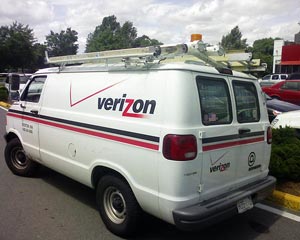 Verizon Van