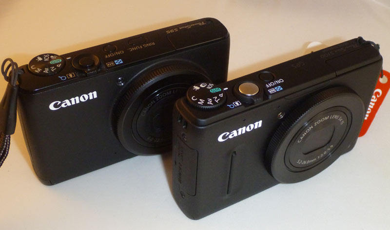 Canon S95 and S100