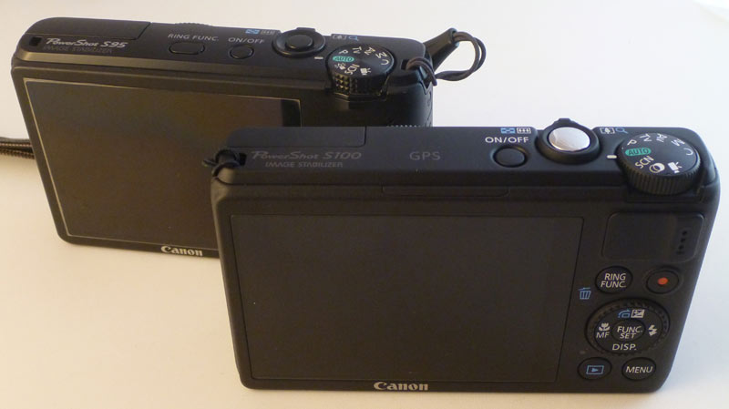 Canon S95 and S100